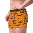 thumbnail image 2 of Yiaed Trick Or Treat Print Men's Soft Cotton Boxer Shorts Breathable Boxers Underwear Moisture-Wicking Underwear Stretch Boxer Briefs for Man-X-Large, 2 of 5