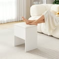thumbnail image 2 of Gymax Tabouret de Coiffeuse avec Dessus Rabattable de Rangement et Coussin de Siège Rembourré Doux pour Chambre, 2 of 10