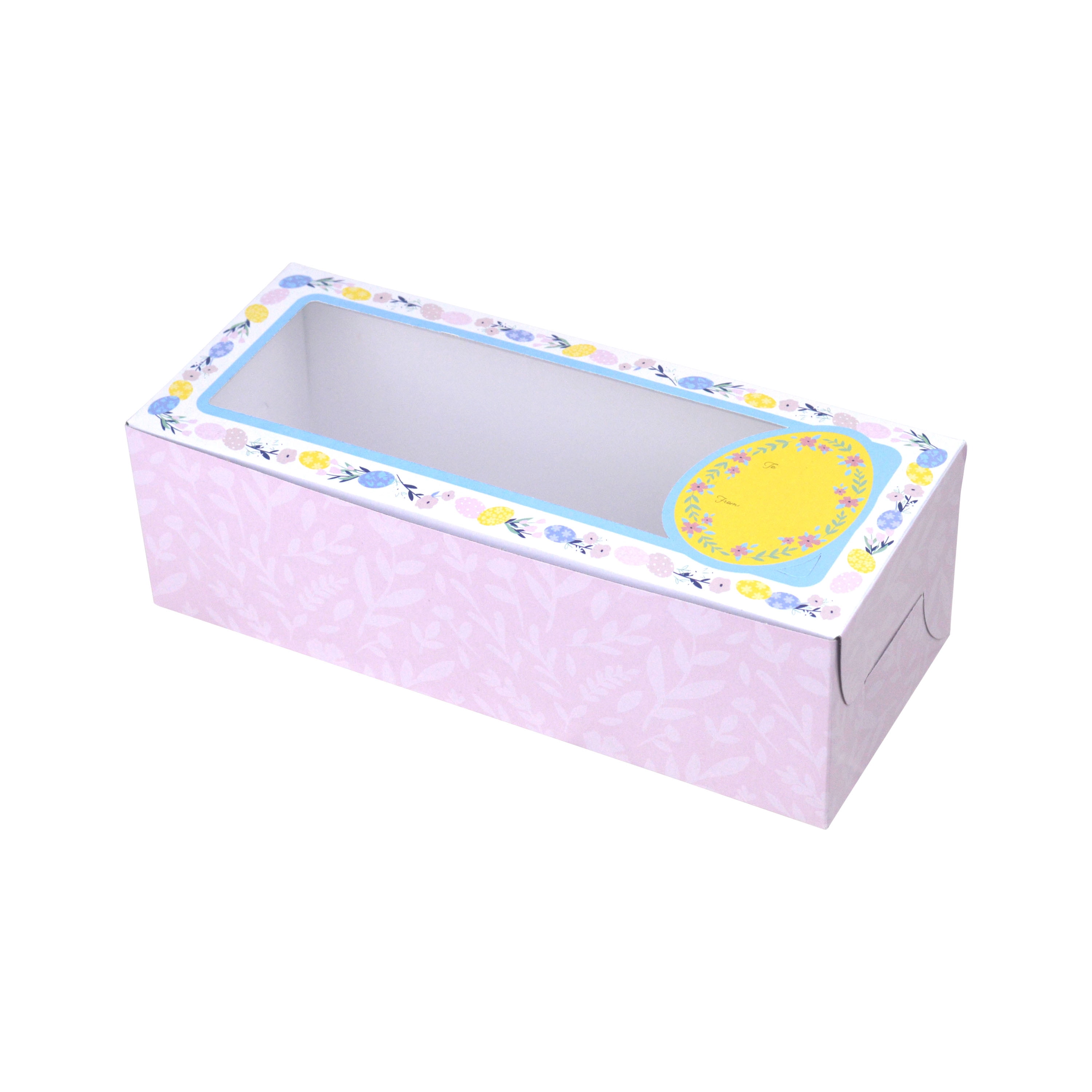 Way To Celebrate Easter Treat Box ASTM, 4.5 inch X 4.5 inch X 3 inch / 8 inch X 3.25 inch X 2.5 inch.