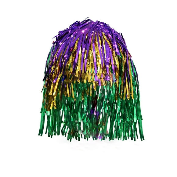 Leojiow Sequins Rain Hat Birthday Party Party Masquerade Color Tassel Rain Silk Disposable 26 Carnival Celebration