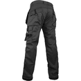 thumbnail image 3 of Men’s Heavy Duty Work Pants – Cordura Knee Utility Trousers for Construction with Multiple Pockets Grey, 3 of 6