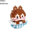 thumbnail image 1 of Sanrio Hello Kitty Small Particle Assembled Building Block Toys Action Figure Kuromi Melody Puzzle Room Decoration, 1 of 7