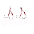 thumbnail image 3 of 2 Uds Anzuelos de Pesca de Alta Resistencia 16 Sunnimix, 3 of 8