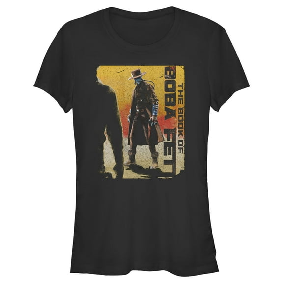 Junior's Star Wars: The Book of Boba Fett Cad Bane Outlaw Gun Slinger  Graphic Tee Black 2X Large
