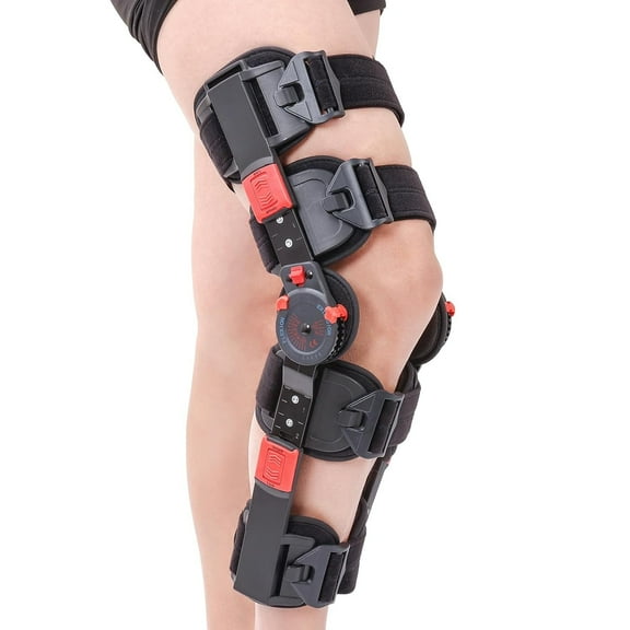 ROM Knee Brace: Hinged Post-Op Knee Brace for Arthritis, ACL, MCL, and PCL Injury – Optimal Support for Rehabilitation