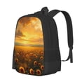 thumbnail image 1 of Balery Sunflower Sunset Rainfall Mochila para hombre y mujer - Tela Oxford 600D resistente - Gran capacidad, resistente al agua, ideal para la escuela, viajes y senderismo, 1 of 6