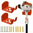 thumbnail image 2 of Symkmb Weedeater Hanger Wall Mounted Grass Trimmer Rack Trimmer Rack Heavy Duty Ladder Hooks for Garage, 2PCS Metal, 2 of 8