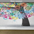 thumbnail image 6 of Ambesonne Tree Place Mats Set of 4, Blooming Flowers Heart, Standard Size, Multicolor, 6 of 6