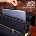 thumbnail image 5 of Enhance Bolsa Dnd De Mesa - Bolsa De Mensajero Rpg Player'S Essentials Dungeons And Dragons Para 2-4 Carpetas De Libros, Dados Y Accesorios Con Compartimento Para Computadora Portátil De 17 Pulgadas Y, 5 of 5