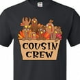 thumbnail image 4 of Inktastic Cousin Crew Cute Turkey Family T-Shirt, 4 of 5
