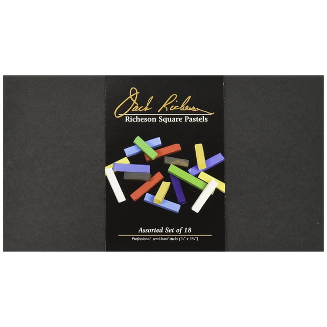 Jack Richeson Assorted Hard Signature Pastels (Set of 18)