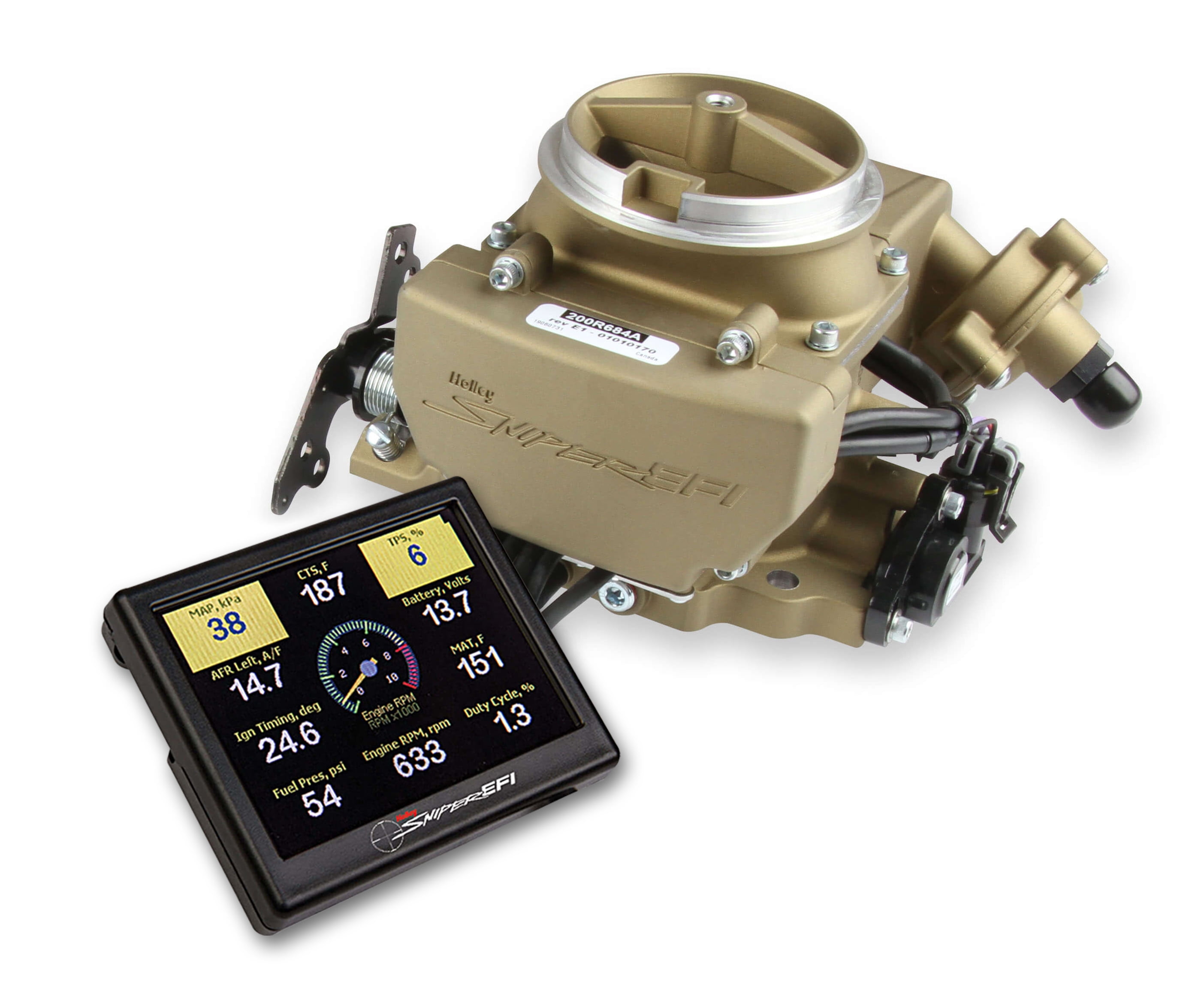 Holley Sniper EFI 550857 Holley Sniper EFI 2GC Large Bore Classic