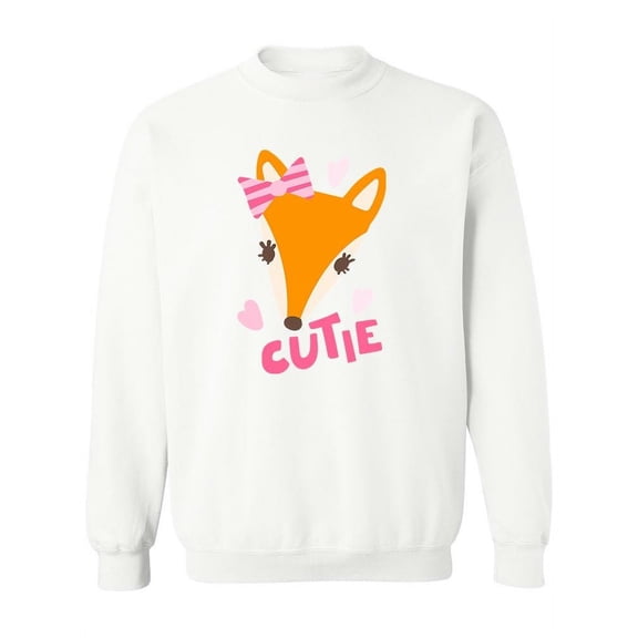 Pretty Fox Face. Sweatshirt Women -Image by Shutterstock, Female Small