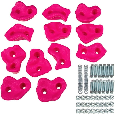- Swing Set Stuff Inc. Large Textured Rock Holds (Pink)