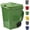 Green, variant on Trash Can Mug Ceramic Coffee Mug with Lid, Funny Recycling Bin Shaped Cup for Office Coworkers Home Desk, Unique Novelty Birthday Gift for Men Women, 14oz (Red)