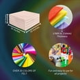 thumbnail image 4 of FabricLA Acrylic Felt Fabric - Pre Cut | 10" X 10" Inches | DIY Craft, Hobby, Costume, Decoration | Ivory - 24 Pieces, 4 of 7