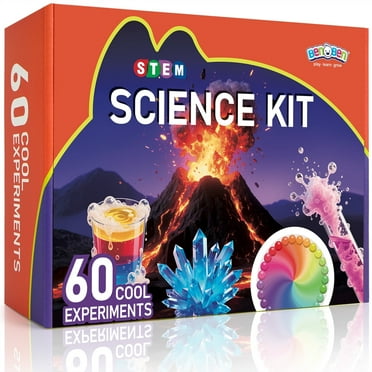 BenBen Science Kit for Kids Ages 8-12, 60 Lab Experiment, STEM Toy Educational Gift for Boys Girls