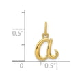 thumbnail image 3 of 14k Yellow Gold A Initial Charm, 3 of 4
