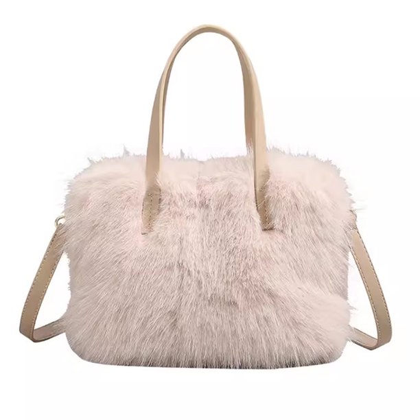 Mini Bolso Mano Mujer Piel Sintética Correa Ajustable Color Sólido