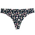 thumbnail image 3 of Meet'r-lencería Sexy de flores para mujer, de cintura baja Bragas, tanga sin rastro, ropa interior transpirable, lencería íntima, 3 of 5