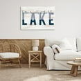 thumbnail image 3 of Stupell Industries Wake at Lake Rustic Text & Numbers Painting Wrapped Canvas Art Print Wall Art, 36 x 24, 3 of 8
