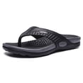 thumbnail image 1 of Men Acupressure Massage Reflexology Flip Flops Shock Absorption Lightweight Non Slip Thong Sandals For Indoor Outdoor Beach Summer, 1 of 5