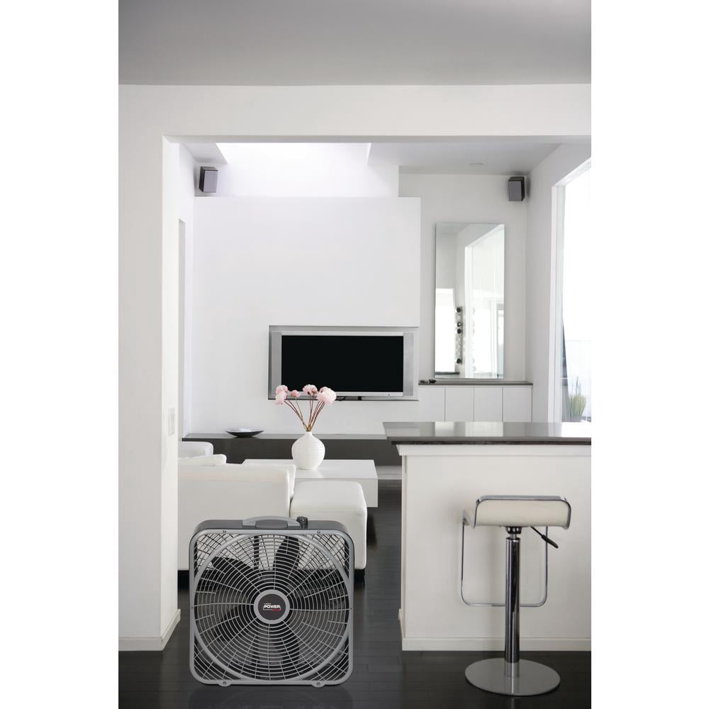 lasko 20 in. power plus box fan