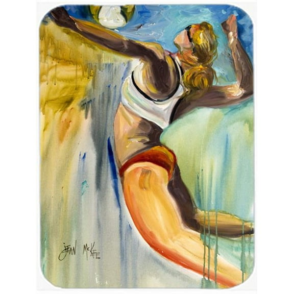 Beach Volleyball Mouse Pad, Hot Pad & Trivet