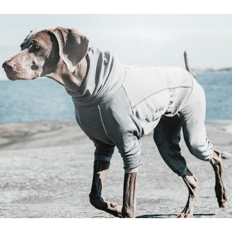Hurtta Body Warmer Dog Body Suit Recovery Suit Carbon Grey 14S
