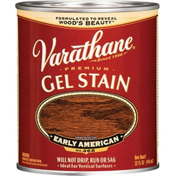 Varathane 224492H 1 Quart, Early American Wood Gel Stain
