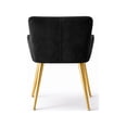 thumbnail image 3 of Velora Chaise de Salle à Manger - Noire (Ensemble de 2), 3 of 4