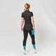 thumbnail image 3 of Dublin - Mallas de Equitación Power Performance Diseño Colores Sólidos para Mujer (Azul Aqua), 3 of 4