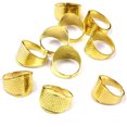 thumbnail image 5 of Golden Copper Thimble for Sewing DIY Hard Craft Projects 10pc 17x13mm, 5 of 8