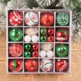 thumbnail image 2 of 42 piezas de decoración de árbol de Navidad con bolas de Navidad, 2 of 2
