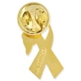 thumbnail image 3 of PinMart's Autism Awareness Ribbon Angel Enamel Lapel Pin, 3 of 8