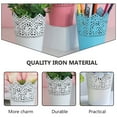 thumbnail image 3 of FESTFENDS 2Ud Florero Decorativo De Hierro Para Hogar Oficina Hotel Con Estilo Y Resistencia, 3 of 8