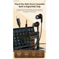 thumbnail image 7 of SENHAWK Type C Wired In Ear Earbuds, HiFi Stereo Deep Bass Wired Headphones with Noise Isolation Mic & Inline Control, Low Latency Gaming Earphones for iPhone 15 16 17 Android Phones Laptops Tablets, 7 of 7