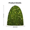 thumbnail image 4 of Sikiie Green Glitter Sparkle Toddler Beanie Kids Beanie Hat Warm Winter Hats for Boys Girls Knit Cap, 4 of 7