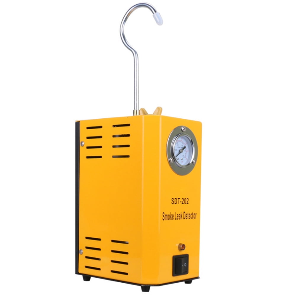 INTSUPERMAI Automotive Smoke Machine Pipe Smog Generator Leak Detector Diagnostic Smoke Leak Detector SDT-202