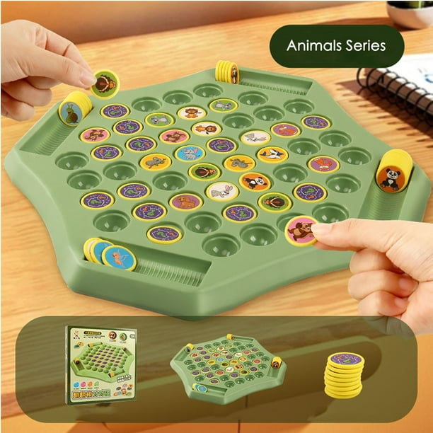 Juego de Memoria con Animales onlyliua para Niños en Edad Preescolar