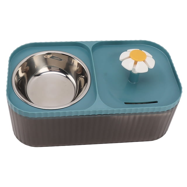 Juego de comedero y bebedero para gatos dispensador de agua para mascotas Jadeshay
