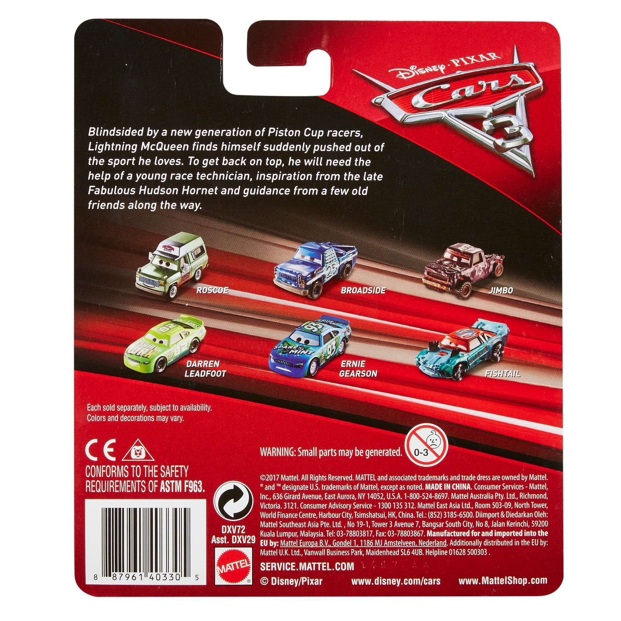 pushover cars 3 diecast