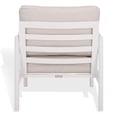 thumbnail image 6 of Safavieh Couture Chryssa Coastal Aluminum Patio Chair, White/Beige, 6 of 11