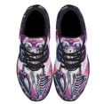 thumbnail image 2 of Skeleton Skull Happy Valentine's Day Shoes Sneakers Black Size 8, 2 of 7
