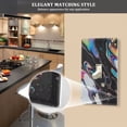 thumbnail image 5 of Yayeee Blank Wall Plate Cover 1-Gang 4.5"x2.7" Home Unused Decorative Outlet, Black, 5 of 7