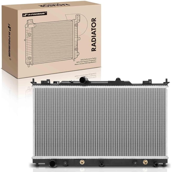 A-Premium Engine Coolant Radiator with Transmission Oil Cooler Compatible with Mazda 6 2011 2012 2013 3.7L, Automatic Transmission, Replace# CA3815200A