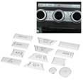 thumbnail image 2 of 13pcs Air Conditioner Button Patch Trim  Car Air Conditioner Button Patch Trim Fit For Land Rover 13pcs Car Air Conditioner Button Patch Trim Fit For Land Rover Range Rover Sport, 2 of 8
