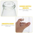 thumbnail image 4 of Bouteilles Bouteille Eau Transparent Smoothies Bocaux Minidrink Vide Soda Jus Réutilisable Bocal Verre Jus Rangement Shotcontainers, 4 of 6