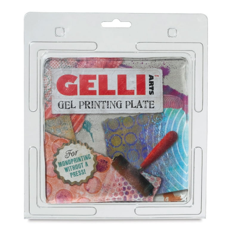 Big Size Printmaking on Paper Monoprinting Resin Clear Gelli Plate for Art  & Craft Gel Printing Plate Tools Fast Free Shipping