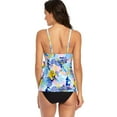 thumbnail image 3 of Women's Floral Tankini Swimsuit Top with Shorts Tow-Piece Set Bathing Suit Beachwear, 3 of 5